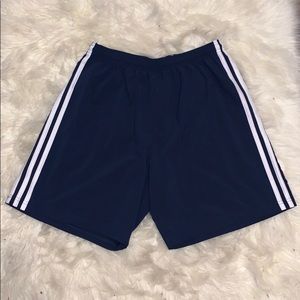 Men’s Navy Blue Adidas Shorts